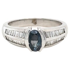 Natürlicher GIA-zertifizierter 1,04 Karat Alexandrit Vintage-Ring