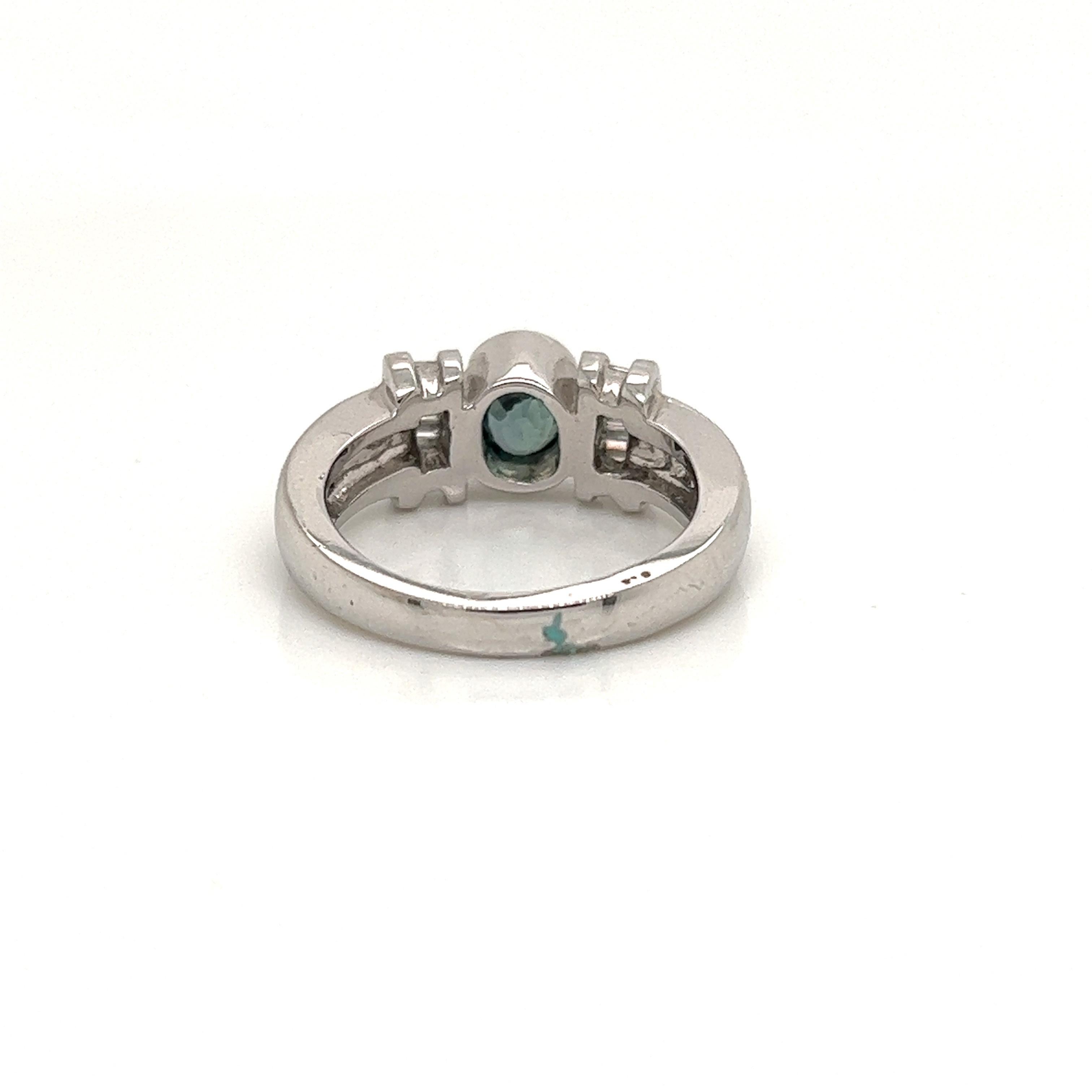 Victorian Natural GIA Certified 1.11 Ct, Alexandrite Cocktail Ring For Sale