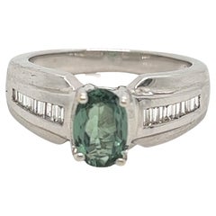 Natural GIA Certified 1.21 Ct. Alexandrite Vintage Ring