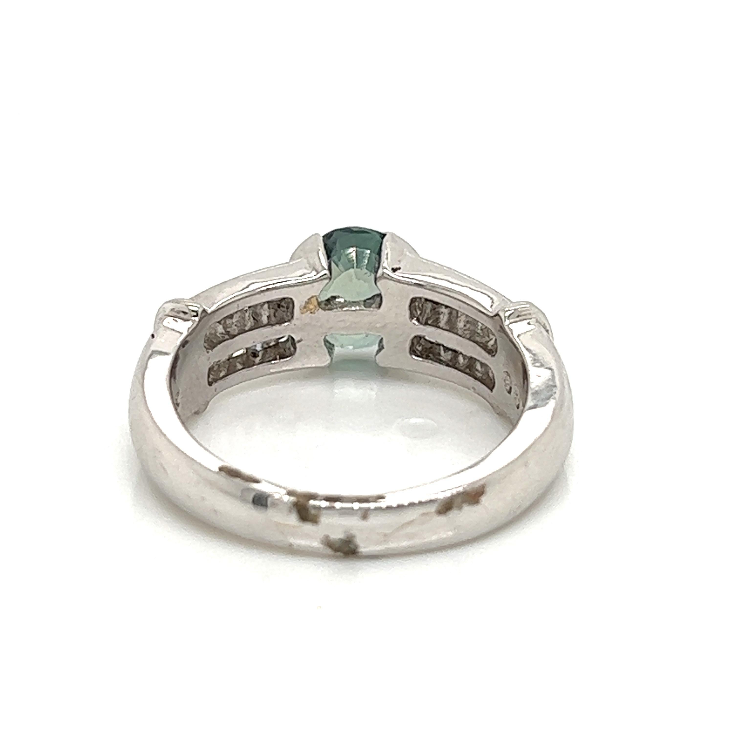 Victorian Natural GIA Certified 1.25 Ct. Alexandrite Cocktail Ring For Sale