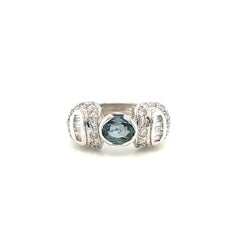 Natural GIA Certified 1.38 Ct. Alexandrite Cocktail Ring