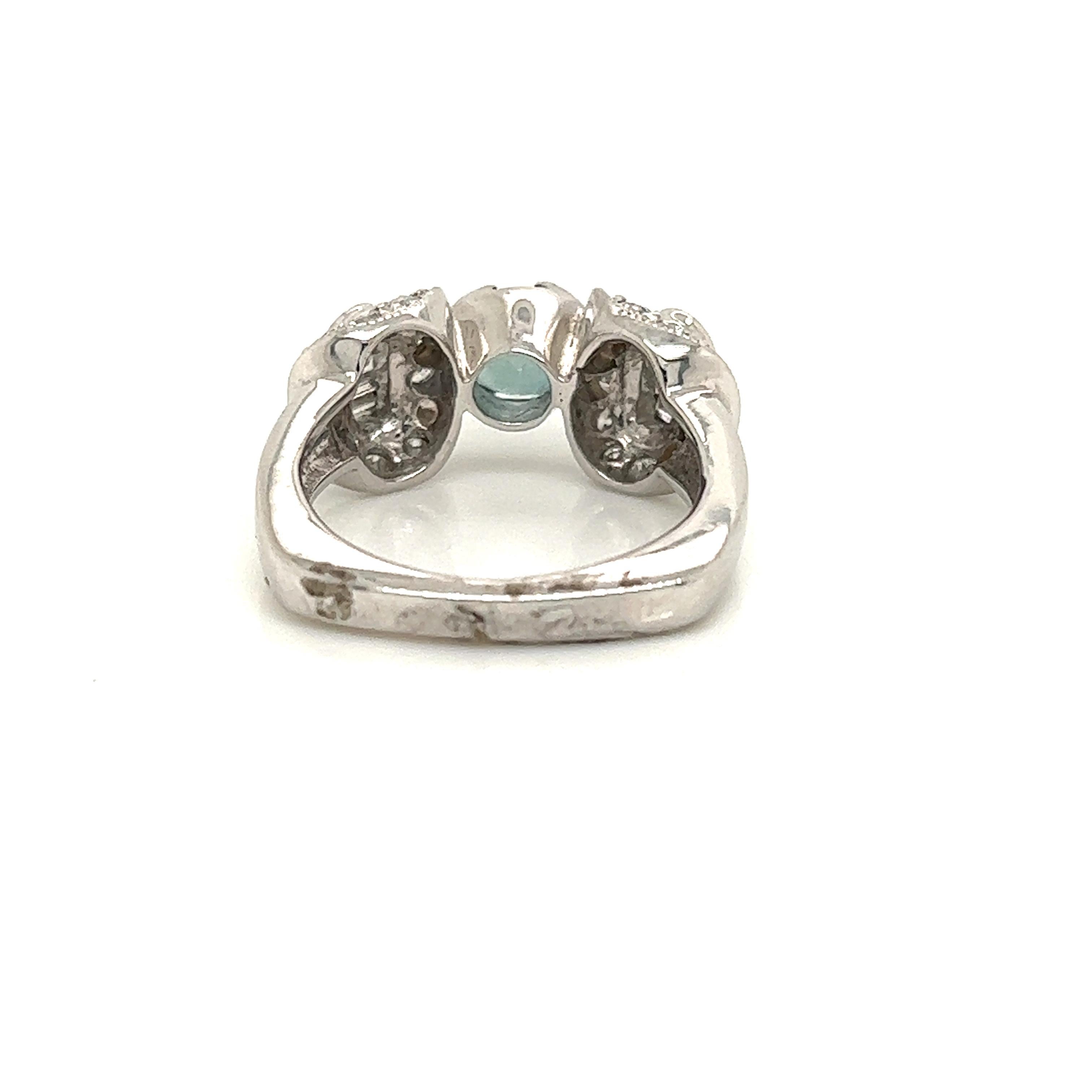 Natürlicher GIA-zertifizierter 1,38 Karat Cocktail-Ring aus Alexandrit (Ovalschliff) im Angebot