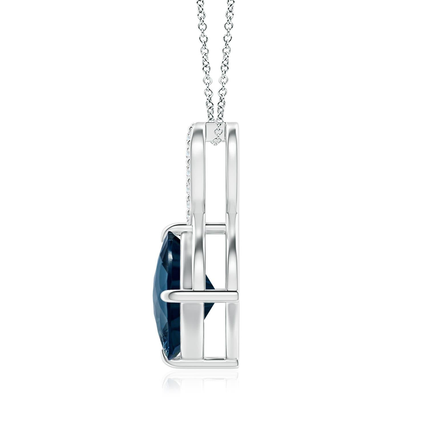 1. London Blue Topaz is the November birthstone and the traditional gemstone gift for the 4th & 41st wedding anniversary. Exuding a dazzling and mesmerizing hue, London blue topaz is a gemstone that will captivate you. It evokes a sense of