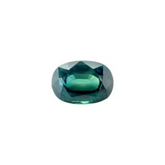 Natürlicher GIA-zertifizierter 1,66ct Grüner Blauer Saphir Ovalschliff 7,9x5,6mm Edelstein