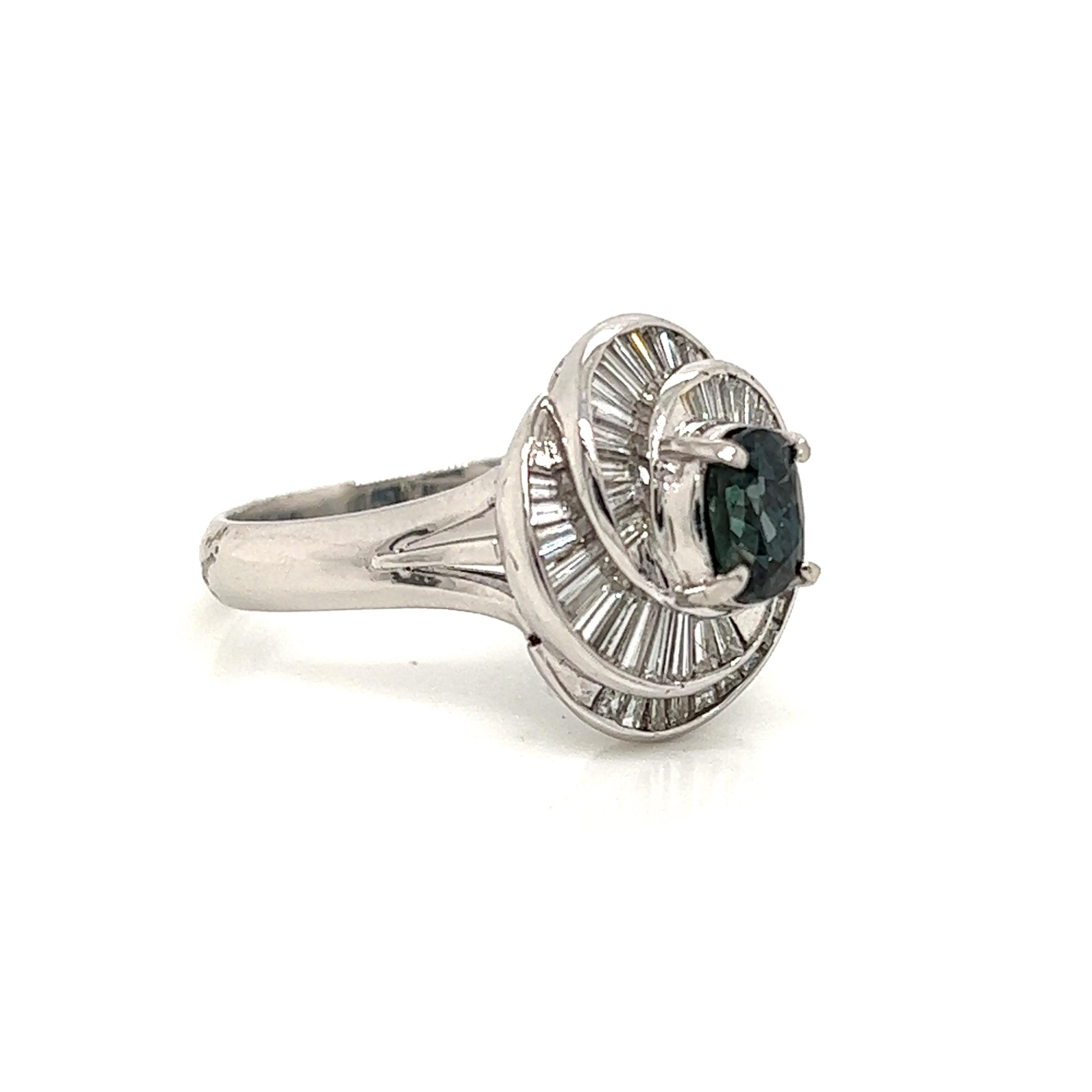 natural alexandrite ring