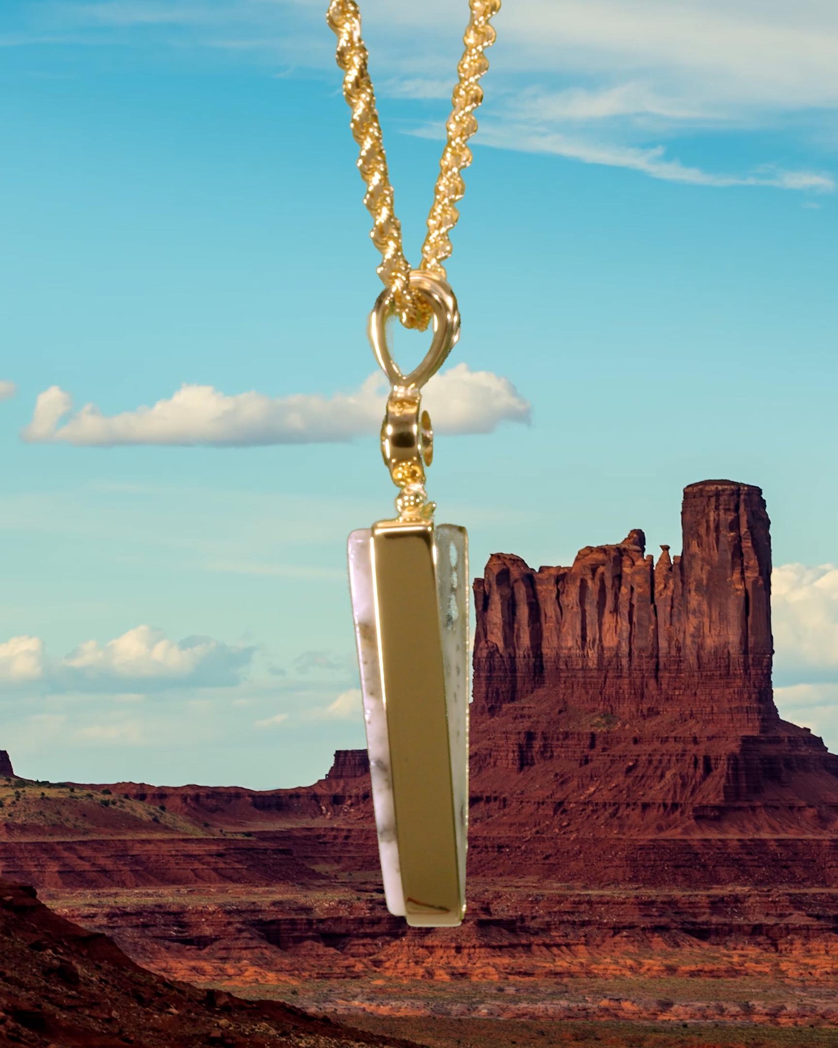 This Iconic Cody Stone Gemstone was sourced from the legendary Wild West Icon Buffalo Bill Cody’s Gold Mine in the Santa Catalina Mountains of Arizona. Most of this Gemstone was crushed and processed in the early 1900s for its high precious metals