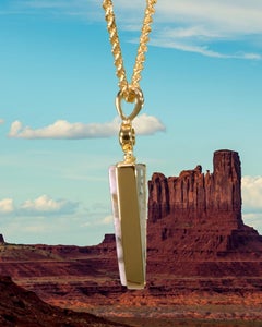 14.40Ct Cody Stone High Jewelry 14k Gold Natural Diamond Necklace