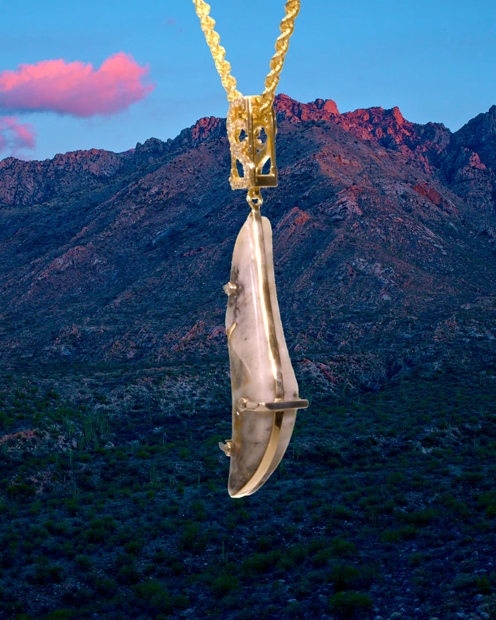 This Iconic Cody Stone Gemstone was sourced from the legendary Wild West Icon Buffalo Bill Cody’s Gold Mine in the Santa Catalina Mountains of Arizona. Most of this Gemstone was crushed and processed in the early 1900s for its high precious metals