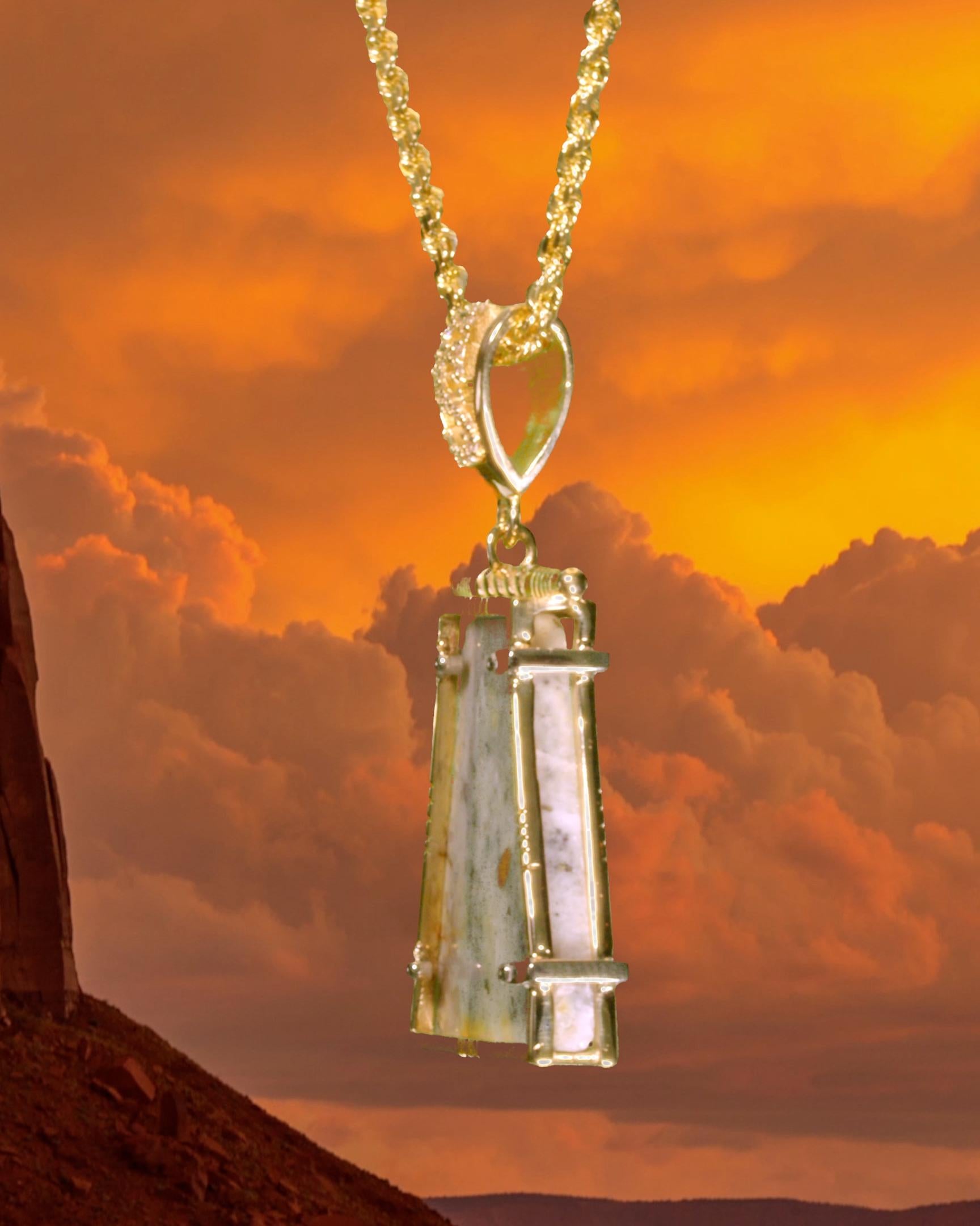 This Iconic Cody Stone Gemstone was sourced from the legendary Wild West Icon Buffalo Bill Cody’s Gold Mine in the Santa Catalina Mountains of Arizona. Most of this Gemstone was crushed and processed in the early 1900s for its high precious metals