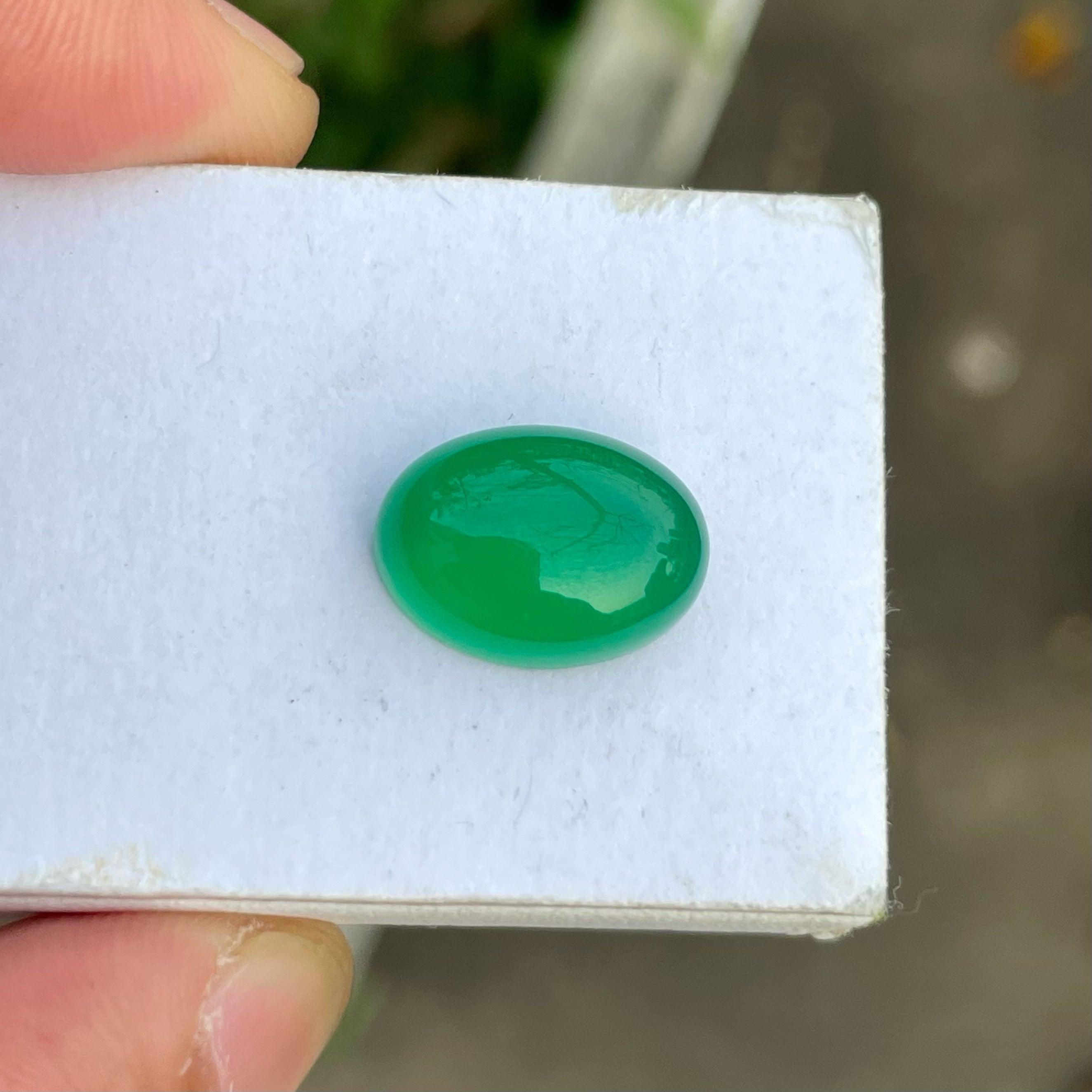 green agate stone