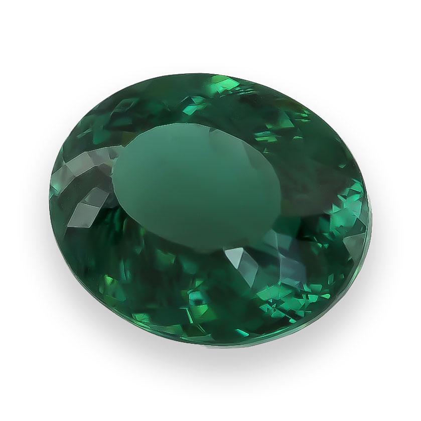 Gemma di tormalina Paraiba verde naturale del Brasile 1,92 carati con rapporto AGL In condizioni Nuovo a Los Angeles, CA