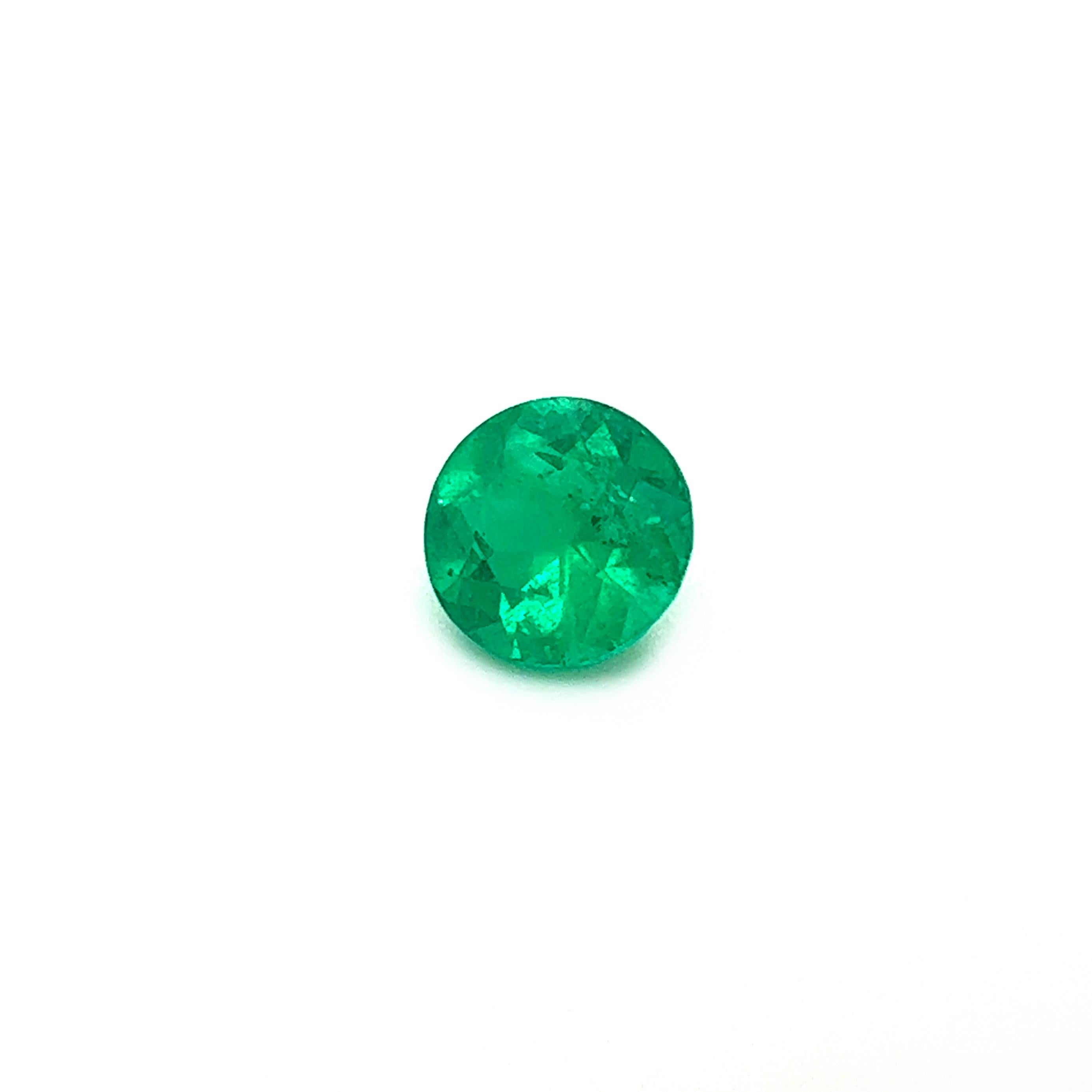 Natürlicher grüner Smaragd Edelstein 2,66 Karat mit GIA Bericht / JupiterGem Damen