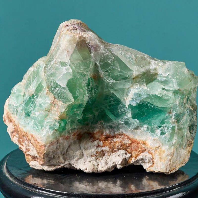 Natürliches grünes Fluorit-Exemplar im Zustand „Relativ gut“ im Angebot in Wormelow, Herefordshire