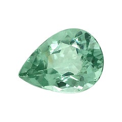 Natürlicher grüner Mosambik Paraiba Turmalin Edelstein 2.47 Karat mit GIA Bericht