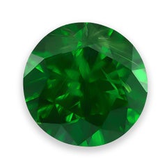 Natürlicher Grüner Russischer Demantoid Granat Edelstein 0,60 Karat