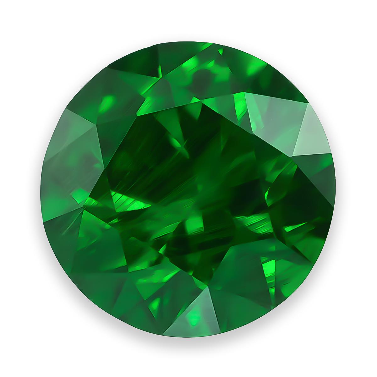 Pierre précieuse grenat démantoïde russe vert naturel de 0,63 carat Neuf - En vente à Los Angeles, CA