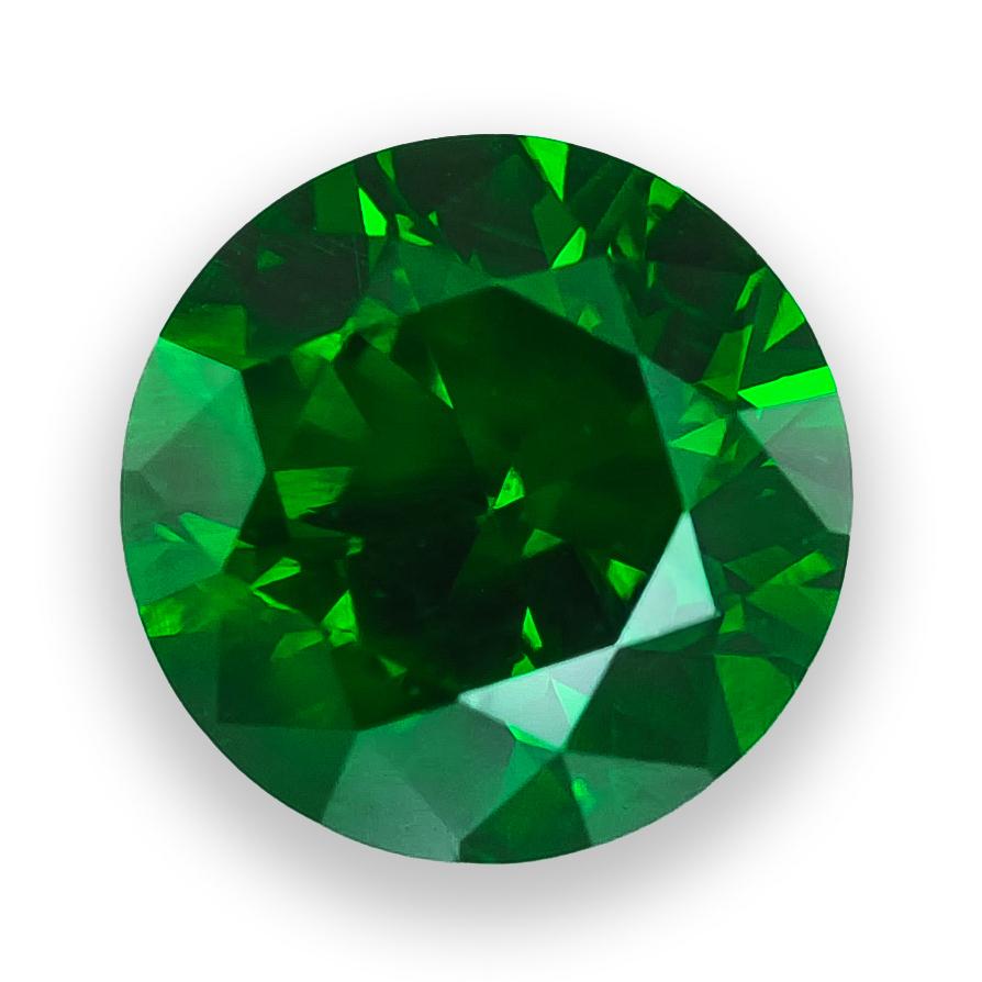 Gemma di granato demantoide verde russo Nature 1,16 carati In condizioni Nuovo in vendita a Los Angeles, CA