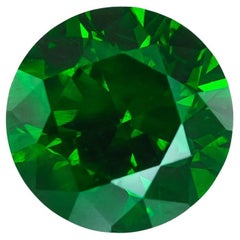 Gemma di granato demantoide verde russo Nature 1,16 carati