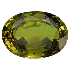 Natural Green Sapphire Gemstone 5.54 carats / JupiterGem
