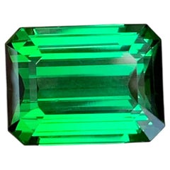 Natural Green Tourmaline 15.25 ct – Beautiful Rich Green Gemstone