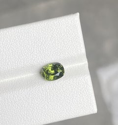 Natural Green Zircon Gemstone 1.50 Carat Ceylon Origin