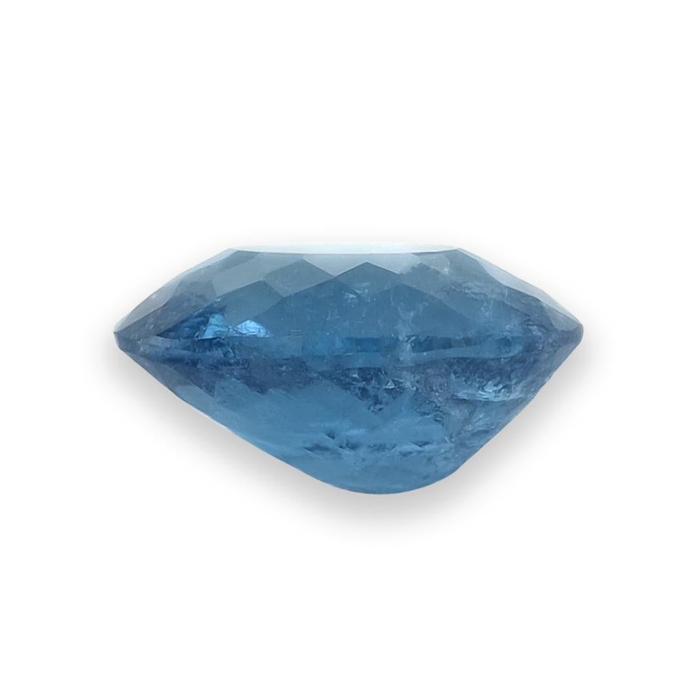 da uomo o donna Pietra naturale di tormalina Paraiba brasiliana di colore blu verdastro da 0,56 carati / Rapporto GIA in vendita