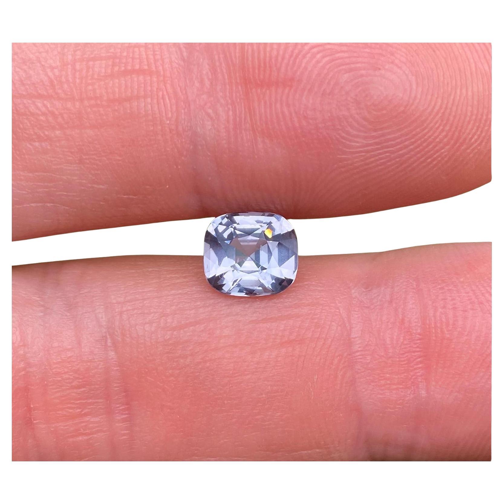 Natural Grey Spinel loose gemstone 2.11 ct., High quality, Cushion cut, Tanzania