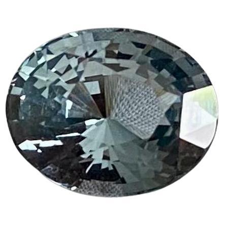 Natural Grey-Blue Spinel gemstone from Tanzania

GFCO Laboratory certified
Gemstone Color: Grey-Blue
Gemstone Type: Spinel
Gemstone size: 8.80x7.02x4.87 mm
Cut Grade: Excellent
Clarity/Grade: Loupe Clean
Gemstone Shape: Oval Cut
Gemstone Creation: