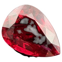 Natural Heated Loose Madagascar Red Ruby 2.26ct GIA Pear Shape