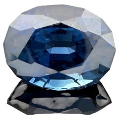 Natural Heated Thailand Loose Blue Sapphire GIA 6.37ct Oval Faceted