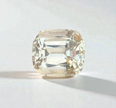 Natural Heliodor Gemstone: 8.00 Carat Cushion Cut Pakistan Origin