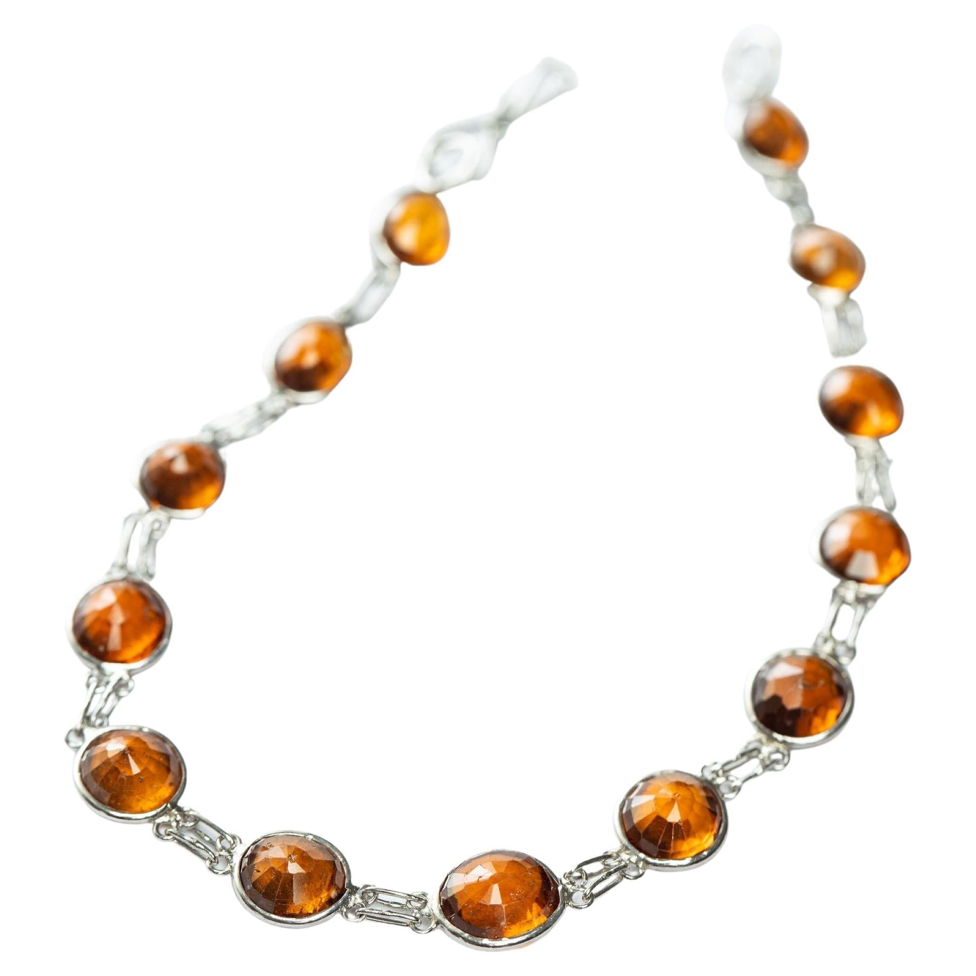 Hessonite Bracelets