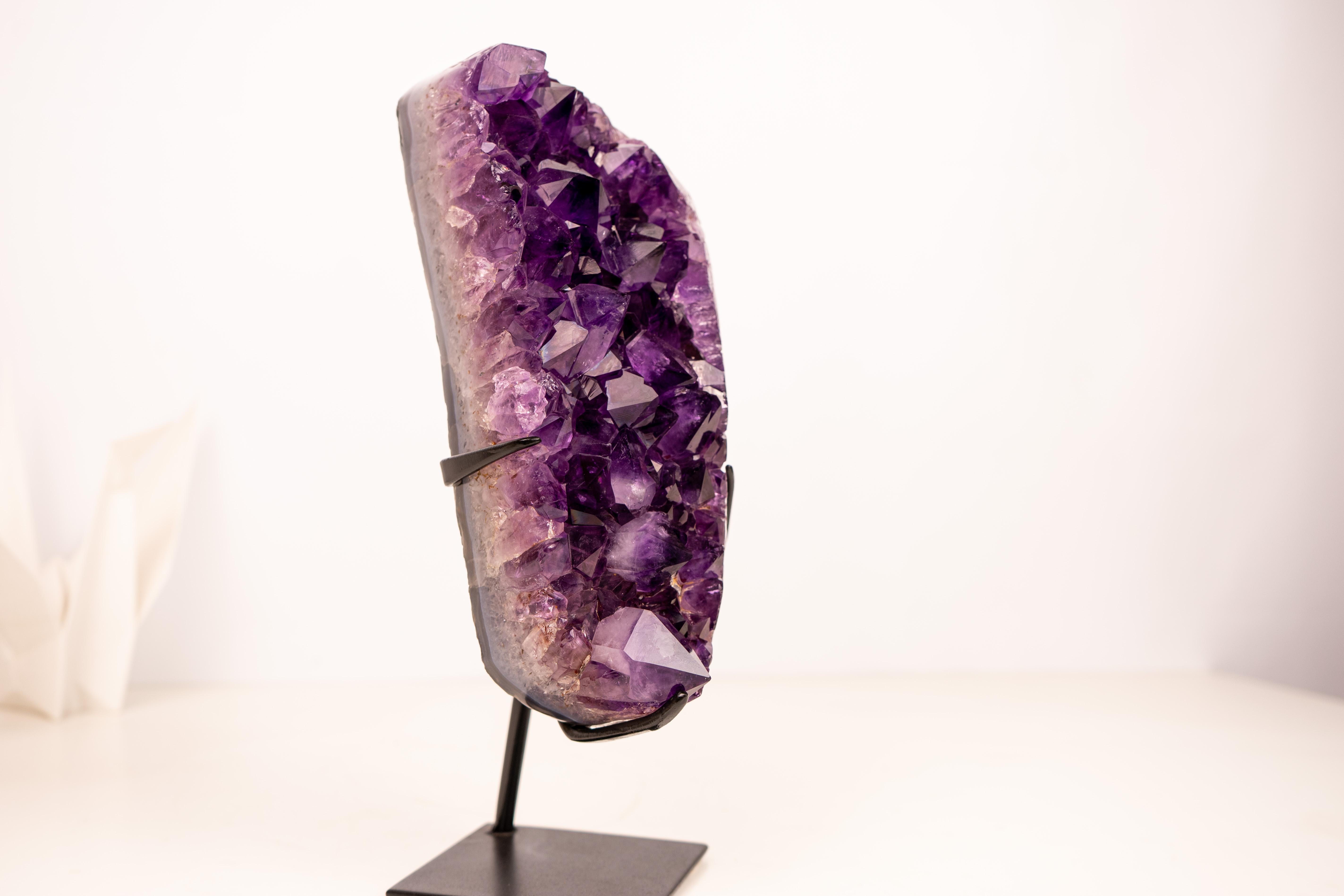 Natural High-Grade Amethyst Cluster Brasileño en venta