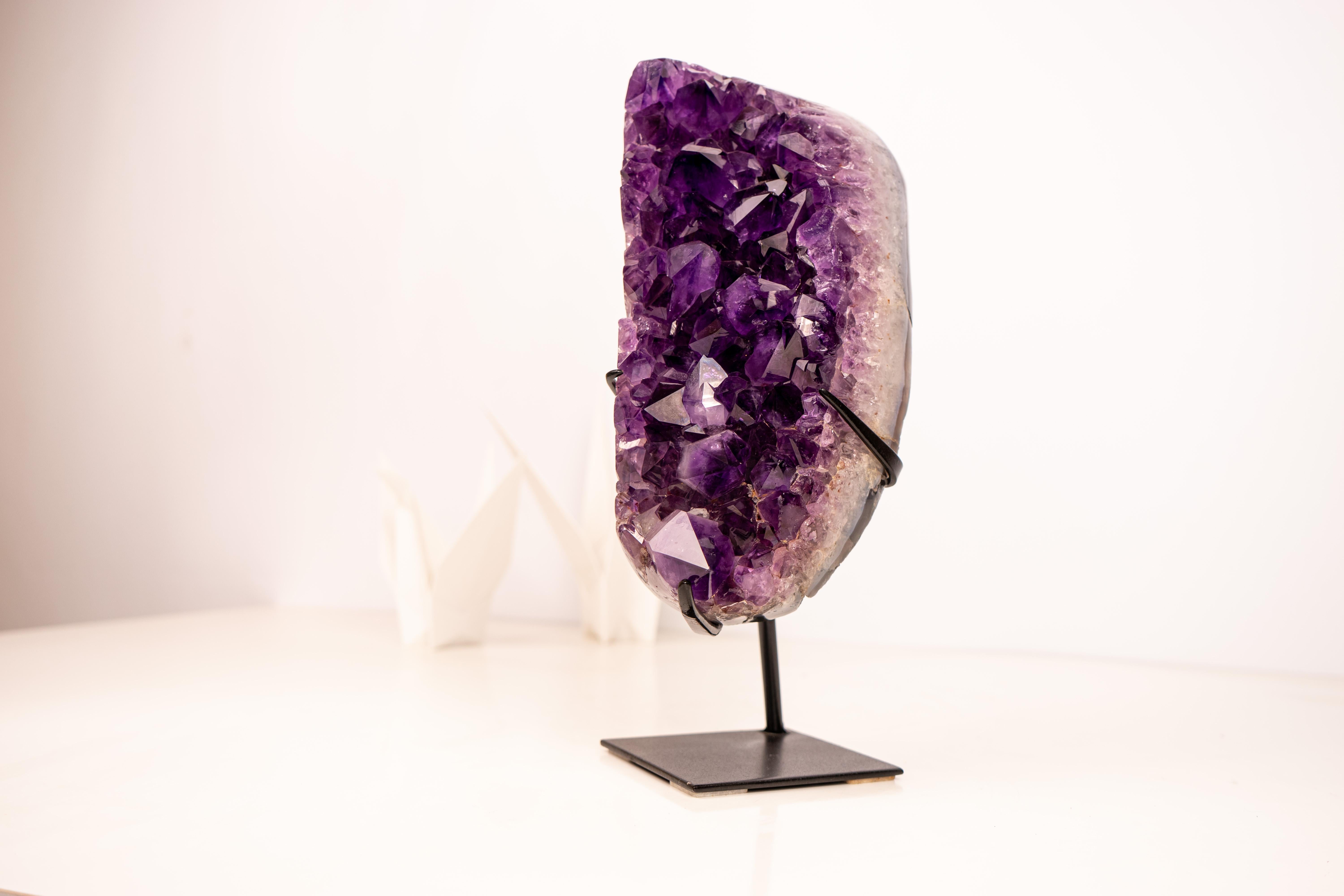 Natural High-Grade Amethyst Cluster en venta 3