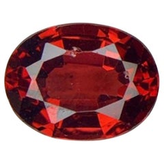 Natural Himalaya Garnet Gemstone: 1.49 Carat January Birthstone For Ring Making