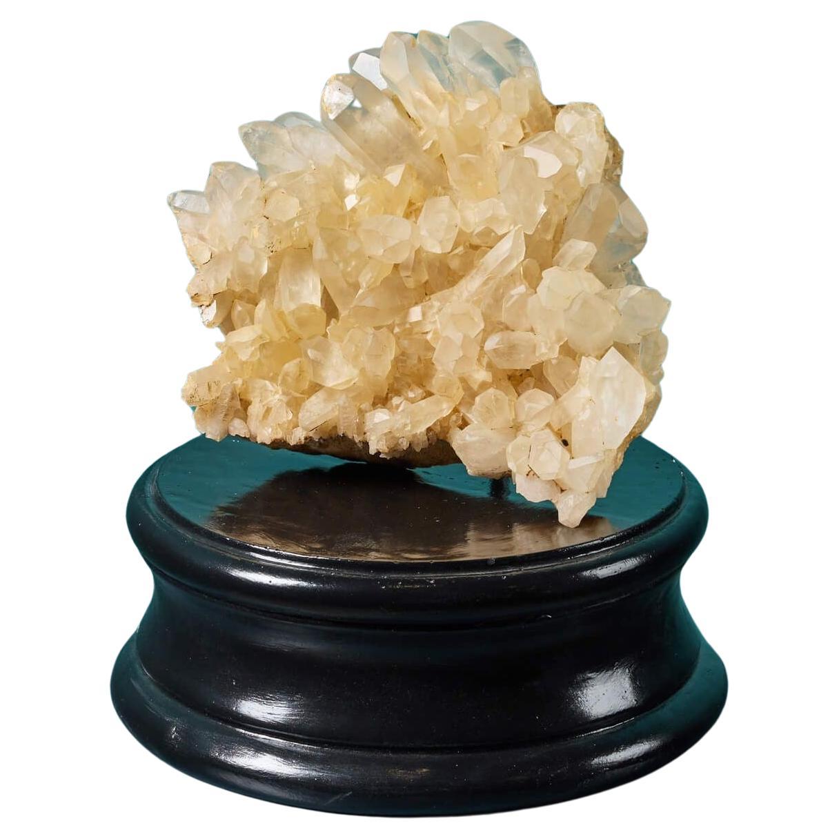Natural Honey Quartz Crystal Specimen