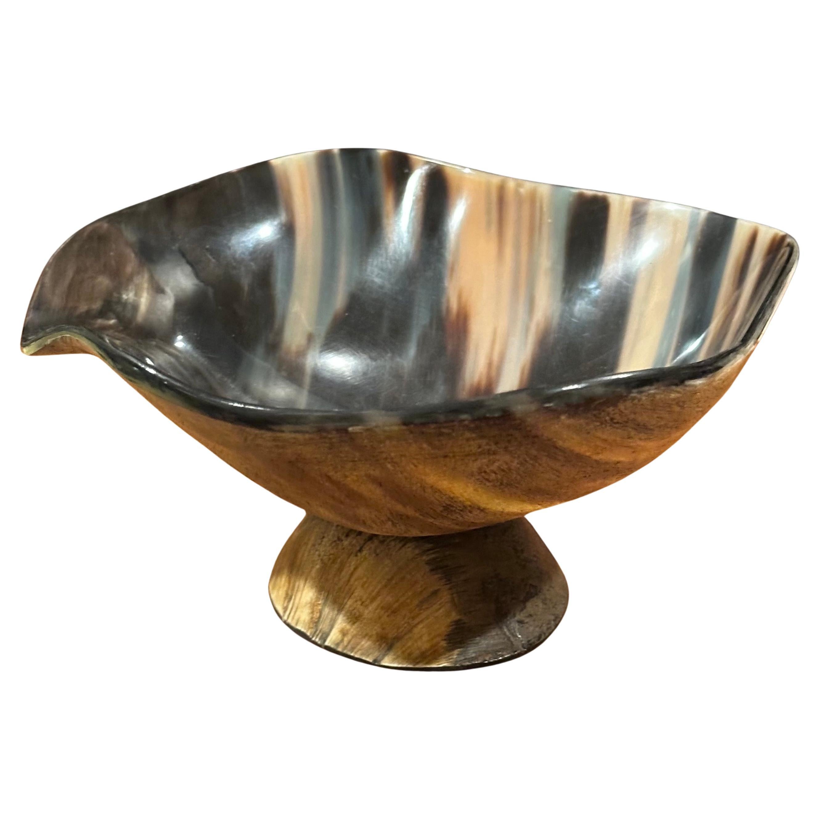 Natural Horn Sockel Schale im Angebot 10