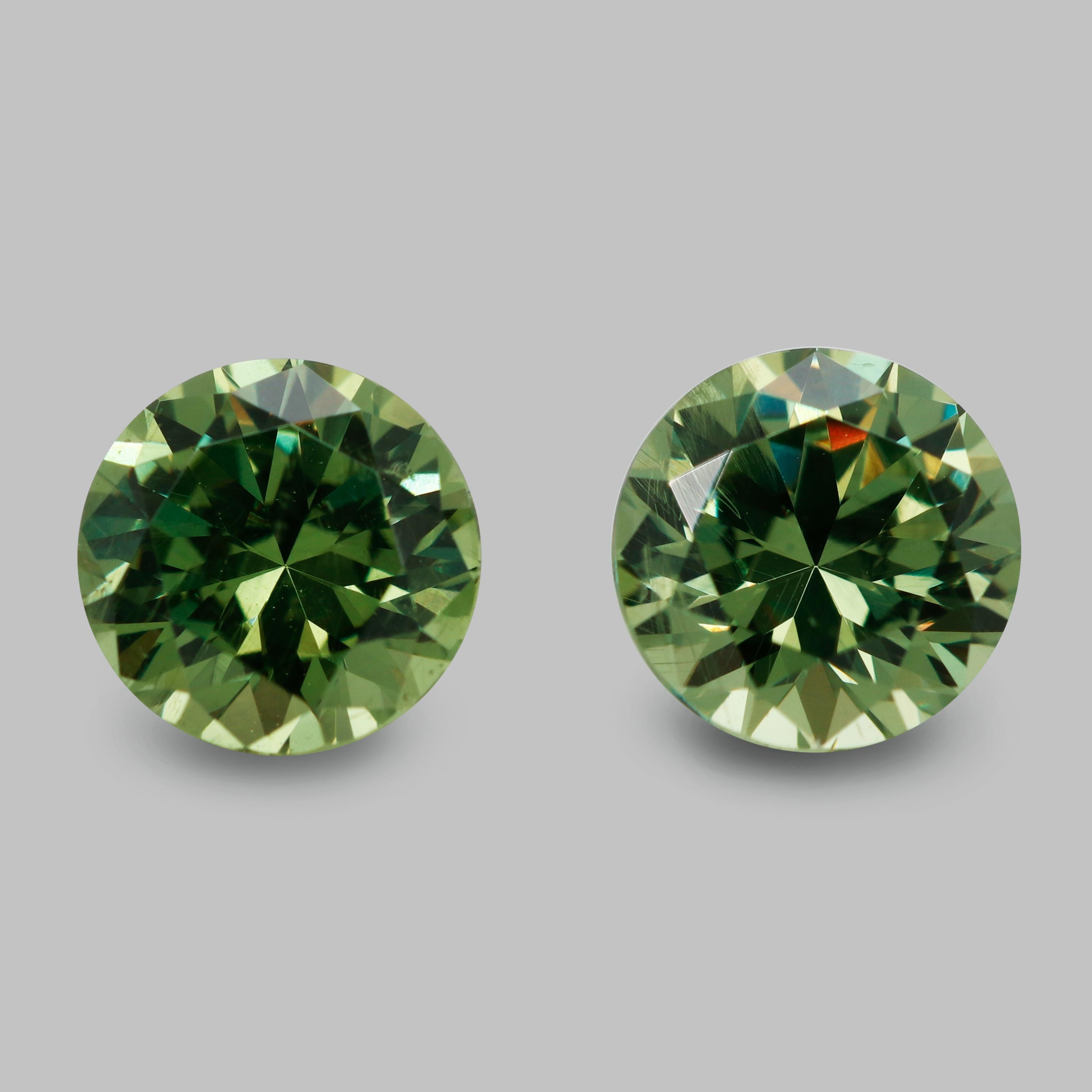 Ural Mountains of  Russia is the most important and consistent source of the rarest variety of Garnets - Demantoid. 
The stones from this region are famous for  their vivid green hue, high dispersion and characteristic horsetail 