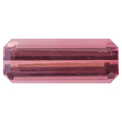 Bague en tourmaline naturelle rose vif d'Afghanistan de 2,80 carats