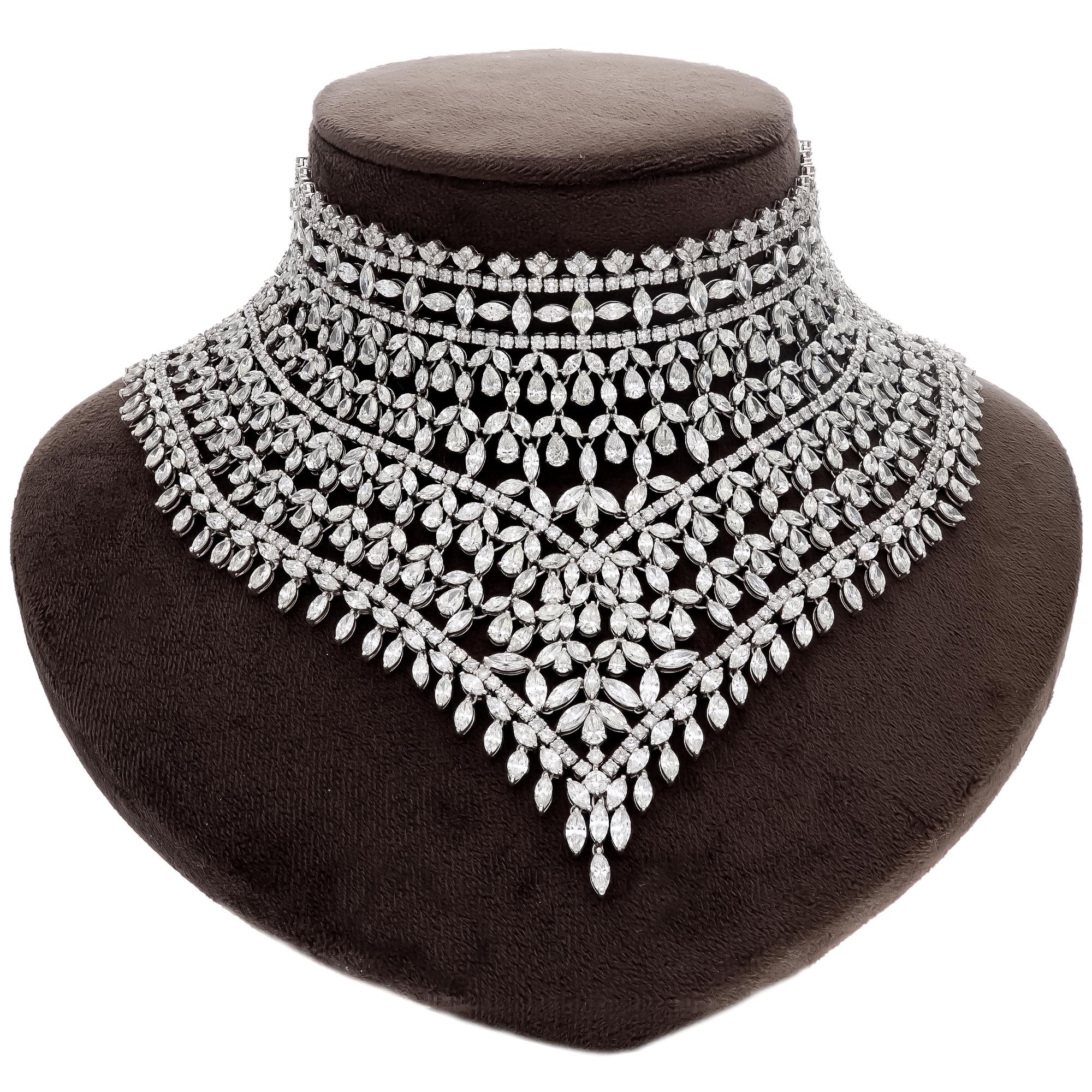 big diamond necklace