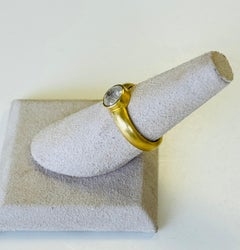 Natural Icy Diamond ring in 22 Karat gold