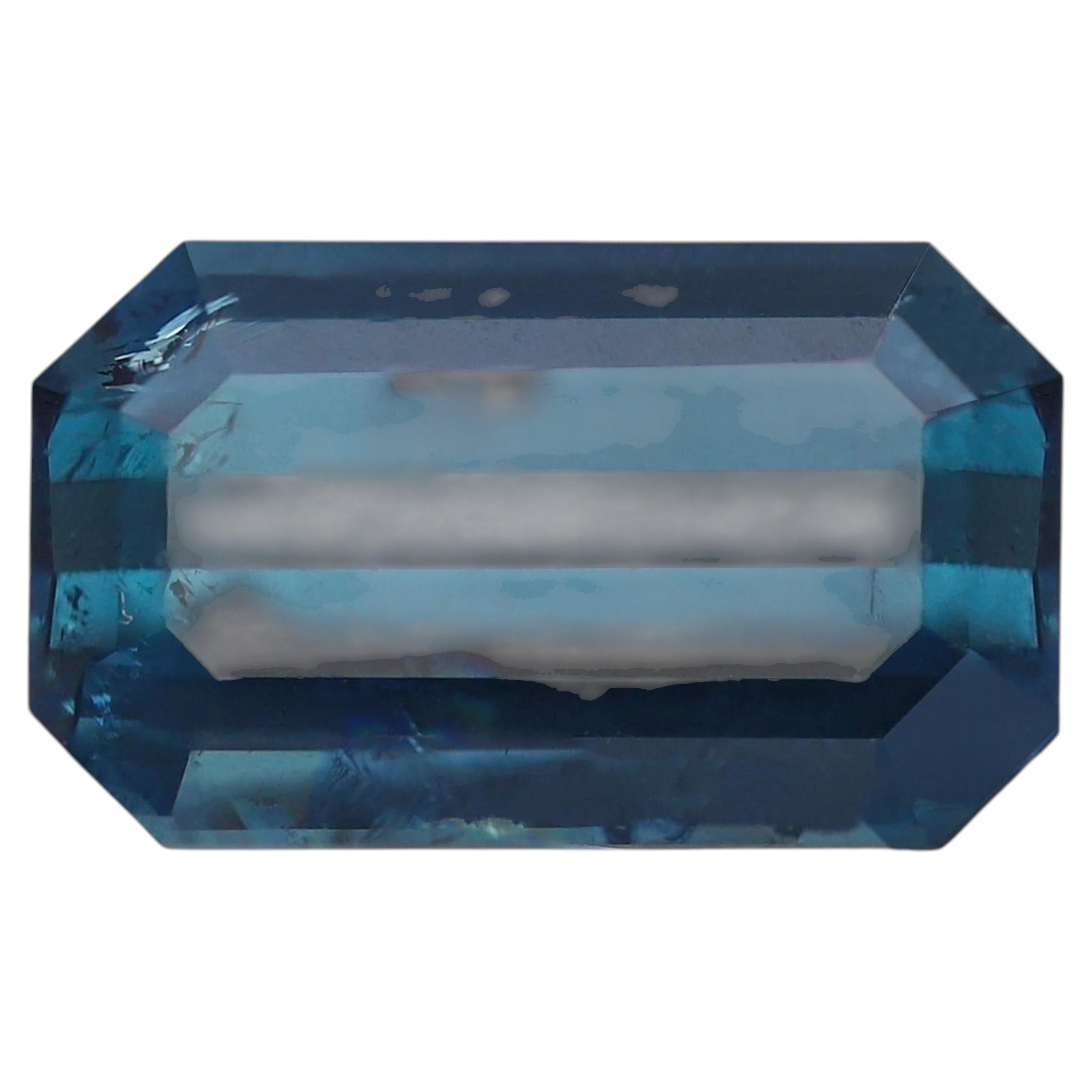 Gemma naturale di Indicolite Tormalina 3,35 Carati in vendita