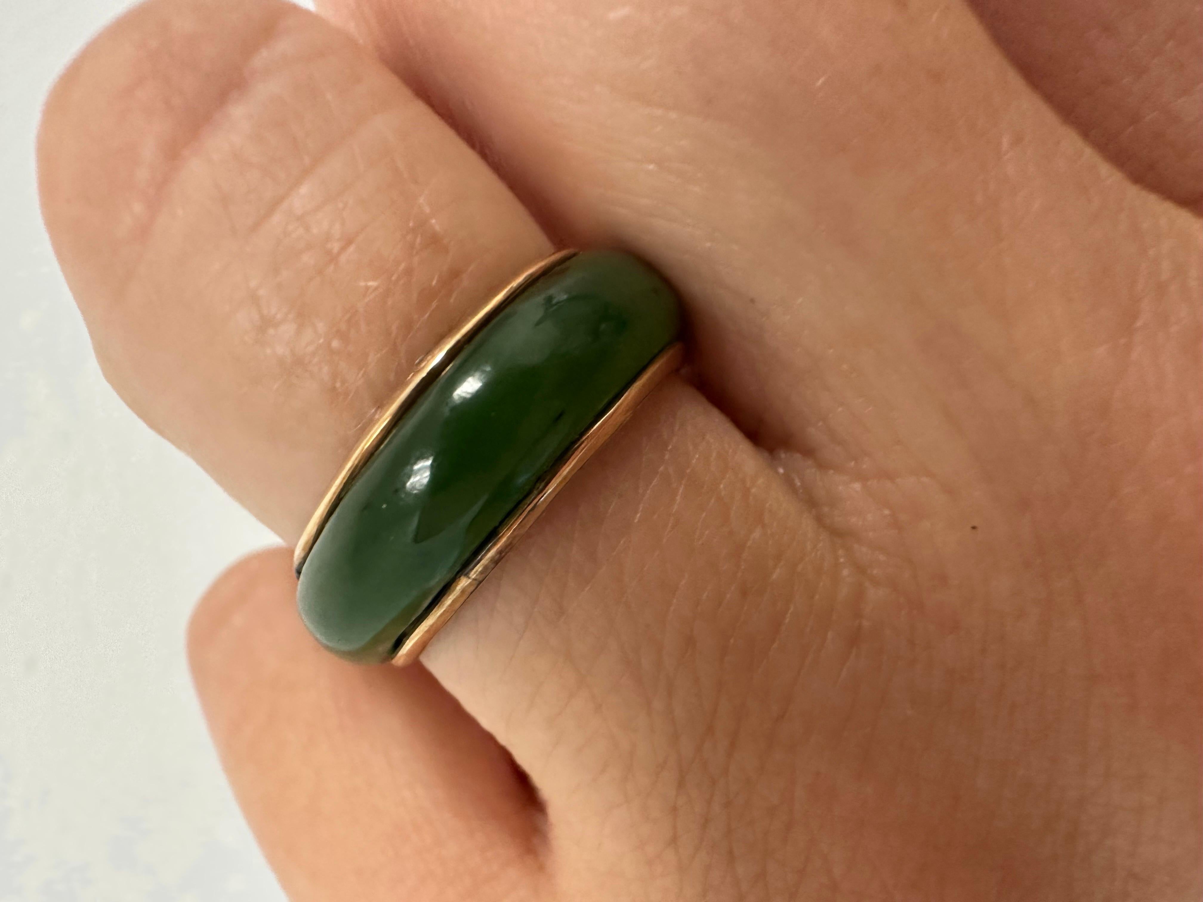 Beautiful jade ring size 7.75 cannot be re-sized!

Certificate of authenticity comes with purchase!

ABOUT US
We are a family-owned business. Our studio in located in the heart of Boca Raton at the International Jewelers Exchange. We have been