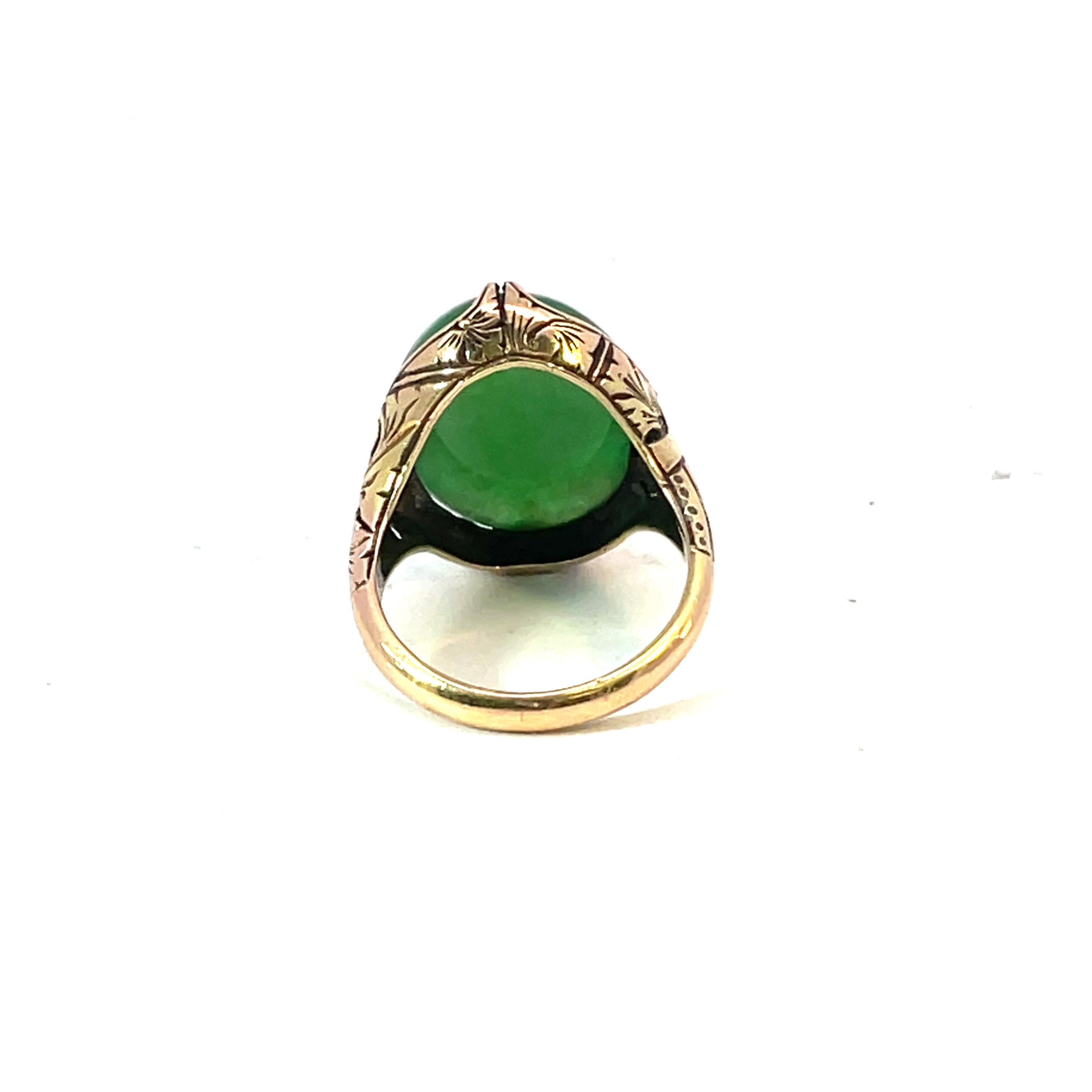 Natural Jade Ring For Sale 3