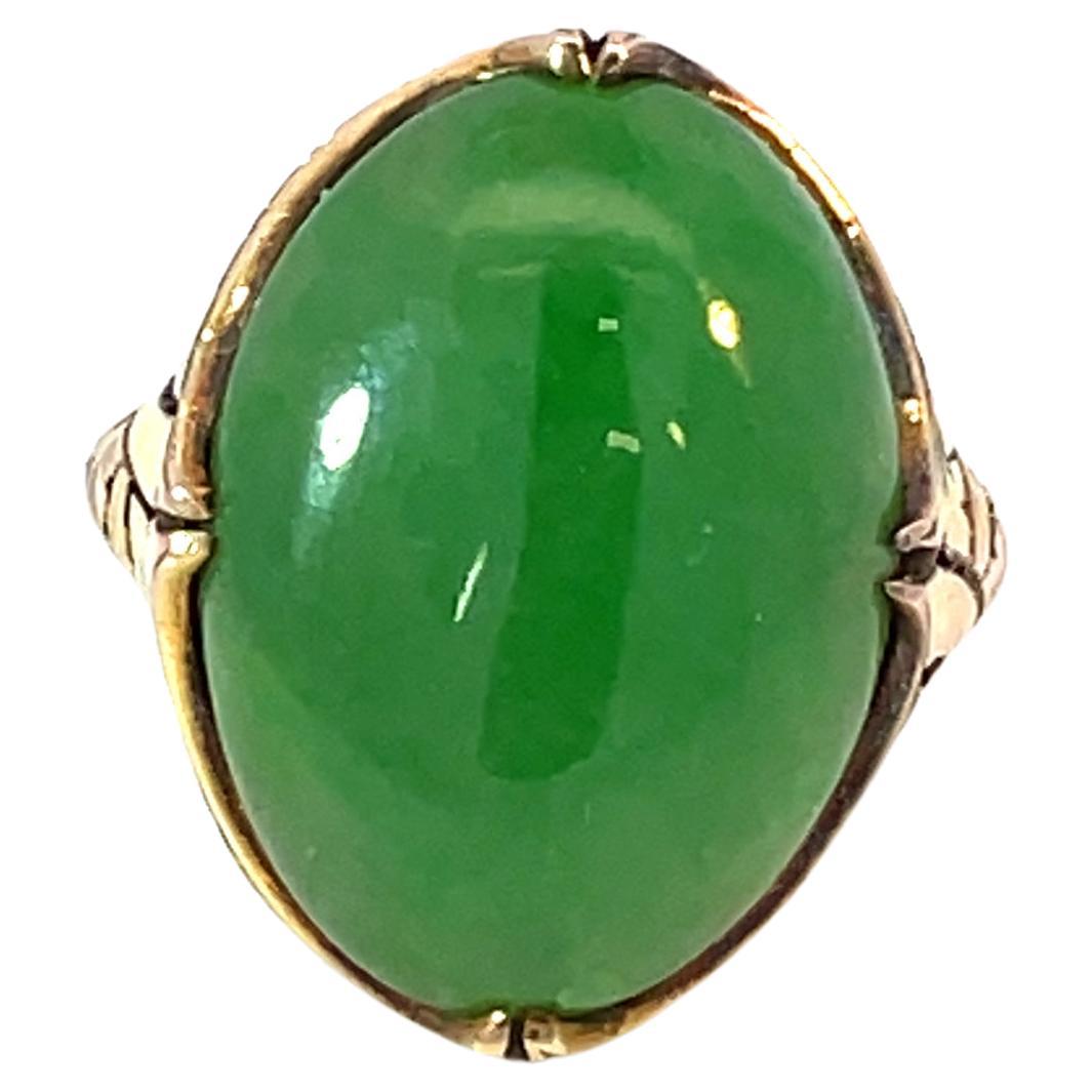 Natural Jade Ring For Sale