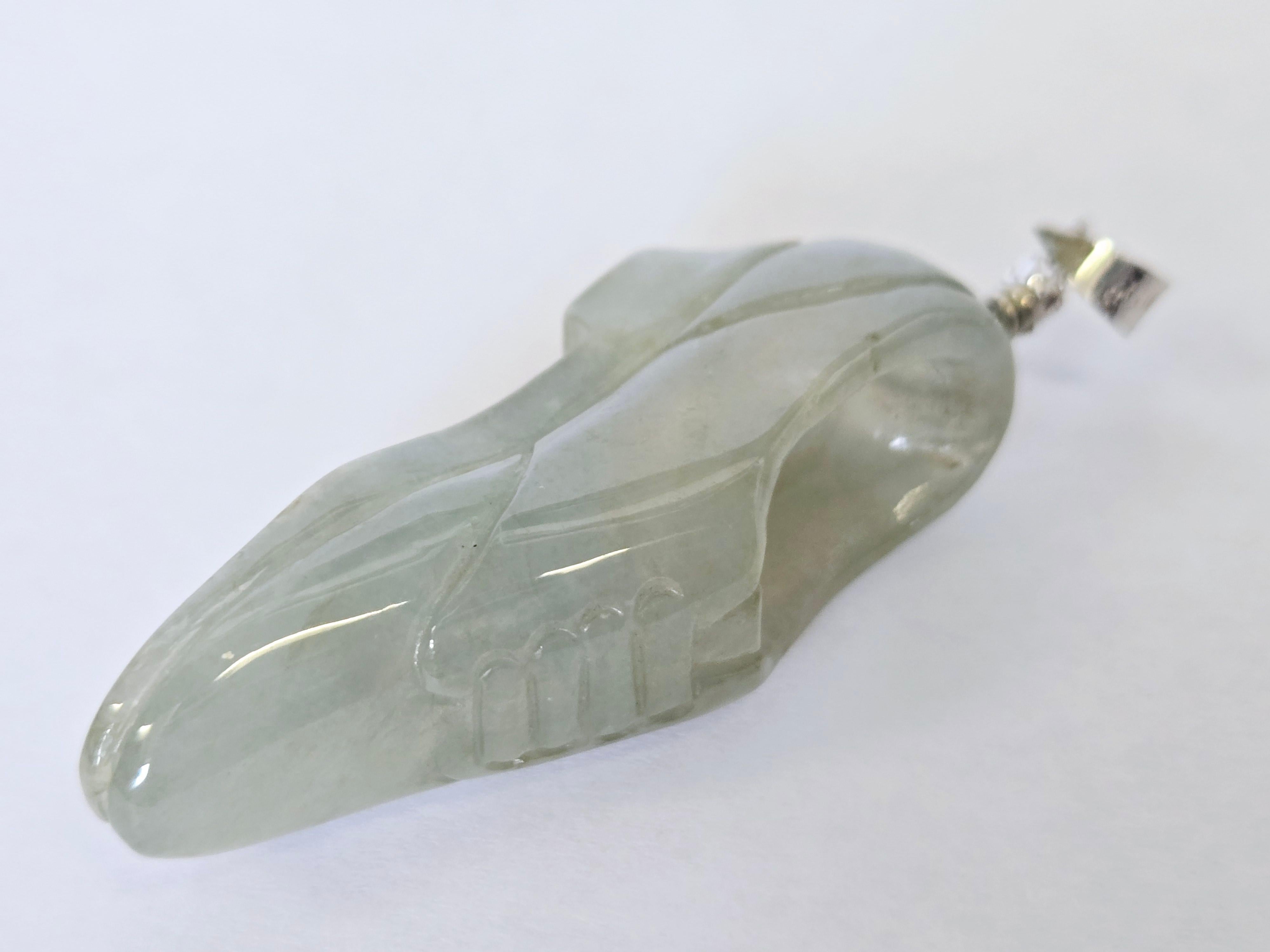Pendentifs Paire de breloques pour chaussures en Jade Naturel en vente 9