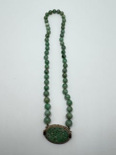 Verdant Harmony Multi-Strand Beaded Necklace