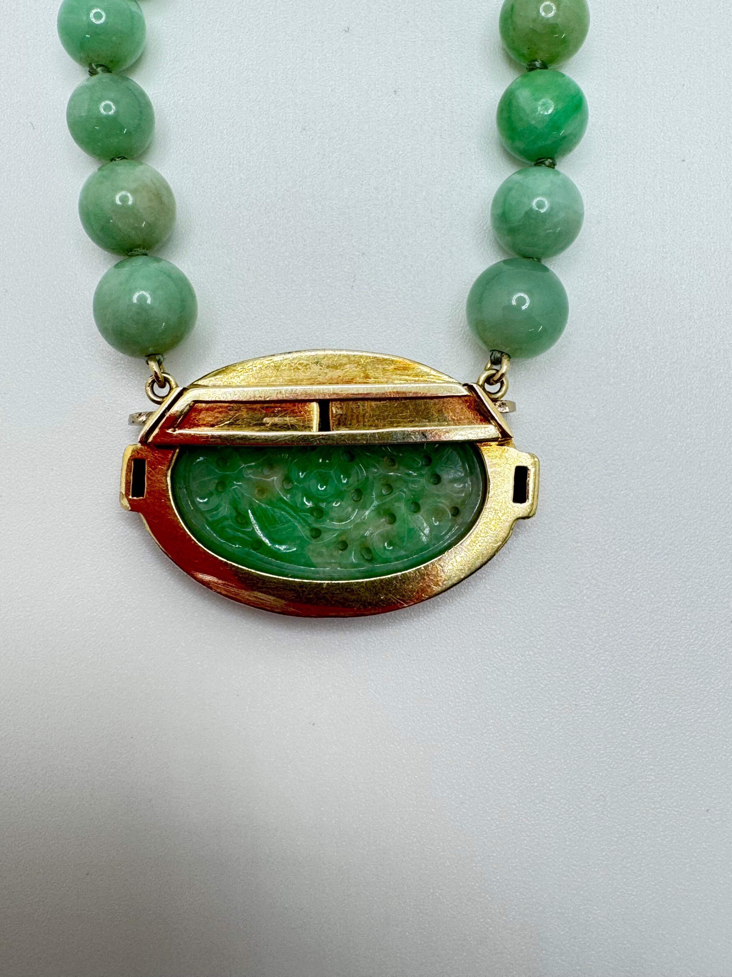 Verdant Harmony Multi-Strand Beaded Necklace In condizioni buone in vendita a Palm Desert, CA