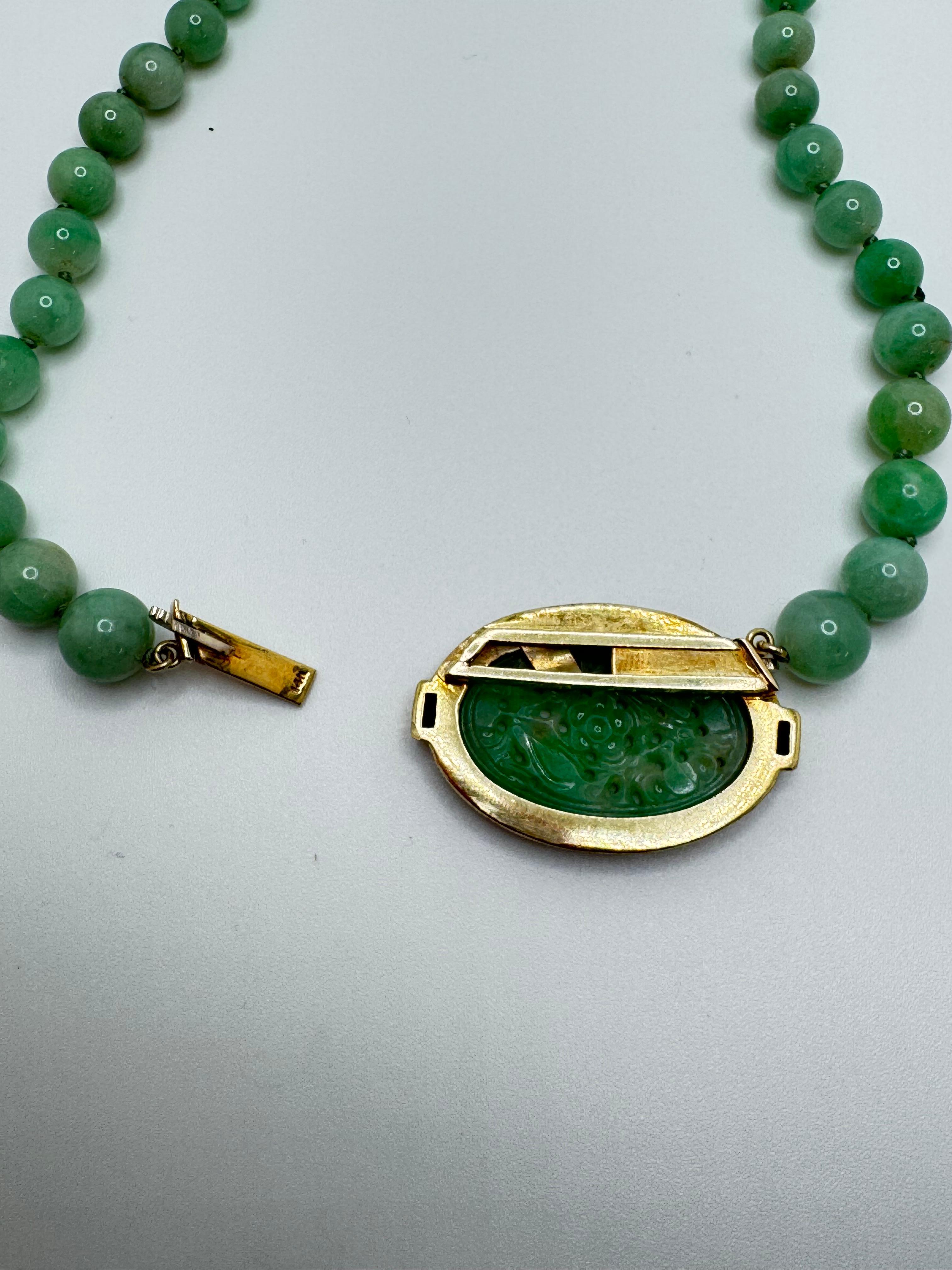 Verdant Harmony Multi-Strand Beaded Necklace in vendita 1