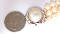 Natural Japanese Pearl & Mabe Pearl 14 Karat Necklace*